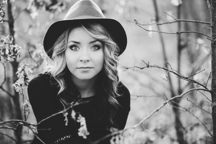 Senior Photos in Hat