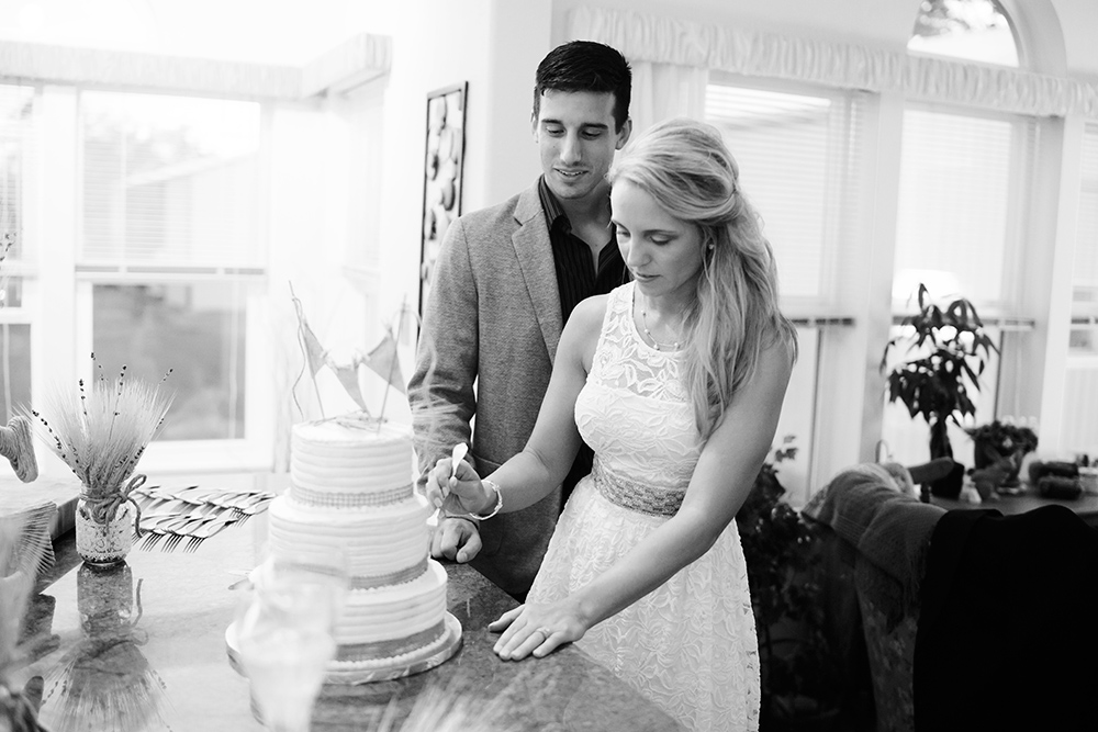 Wedding Cake Cutting