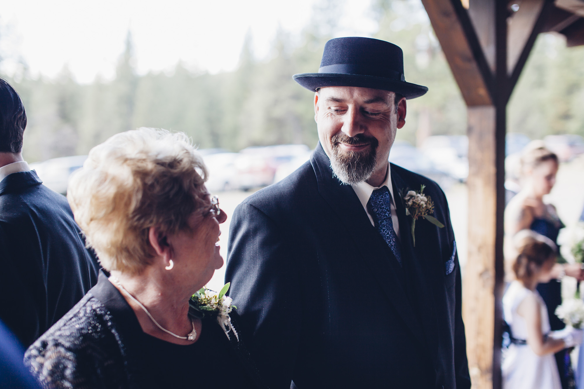 Walking down the aisle