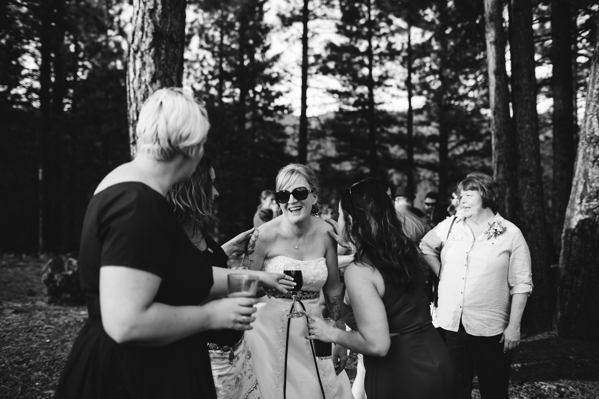 B&W Wedding Photos - Photojournalist Style