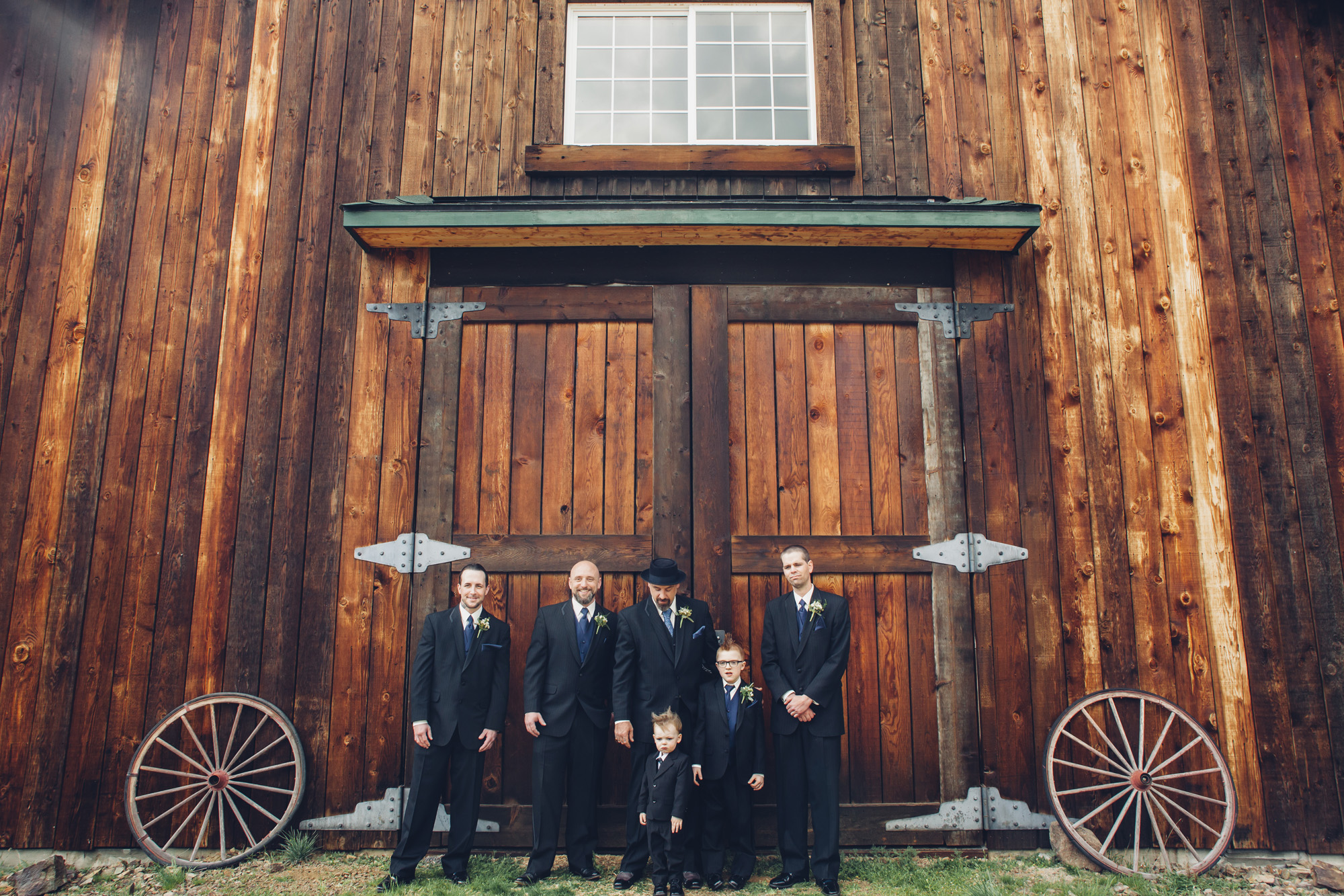 Big Barn Wedding Portraits