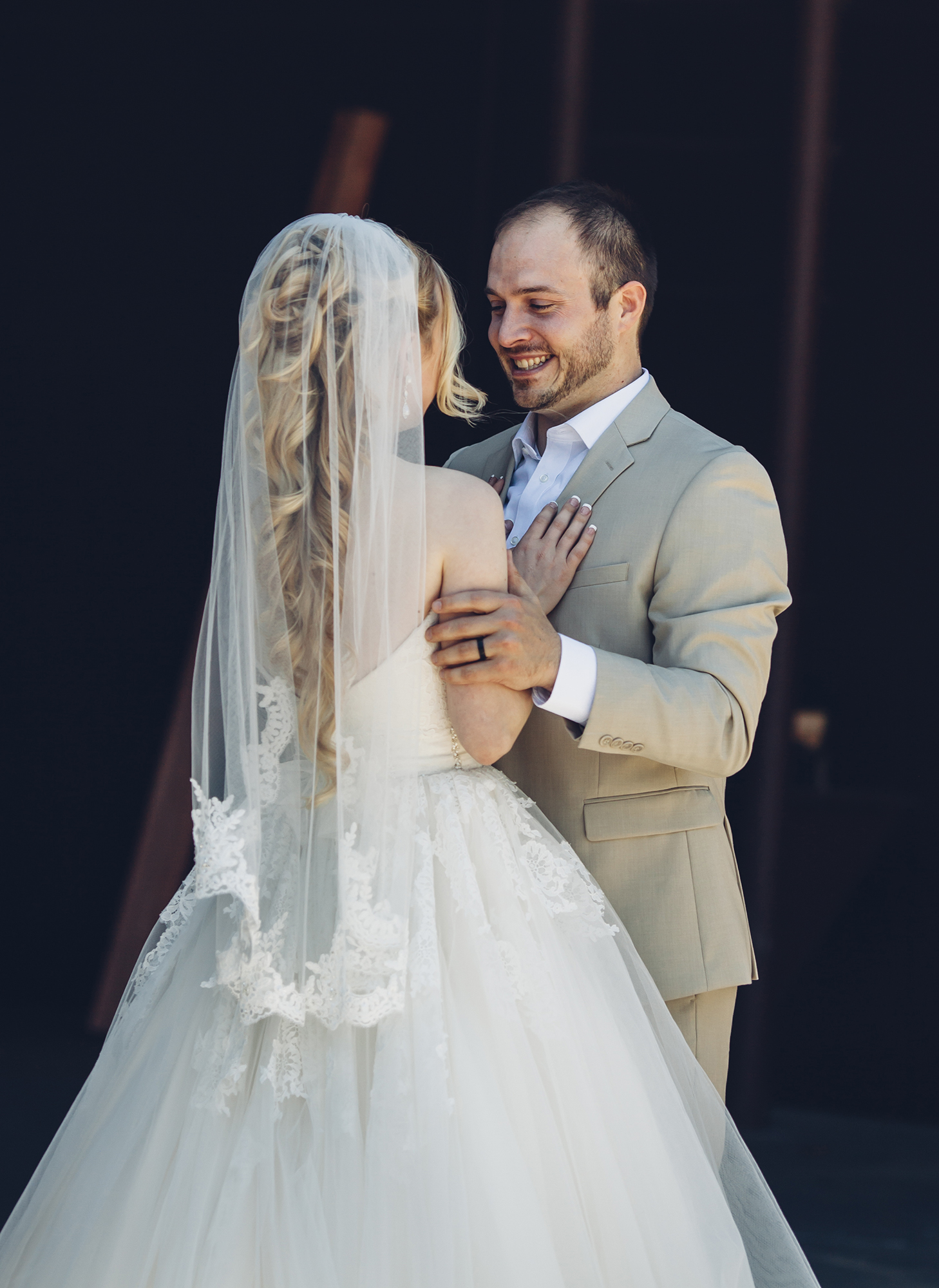 Bride and Groom, together at last